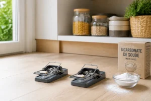 se débarrasser des souris avec du bicarbonate de soude