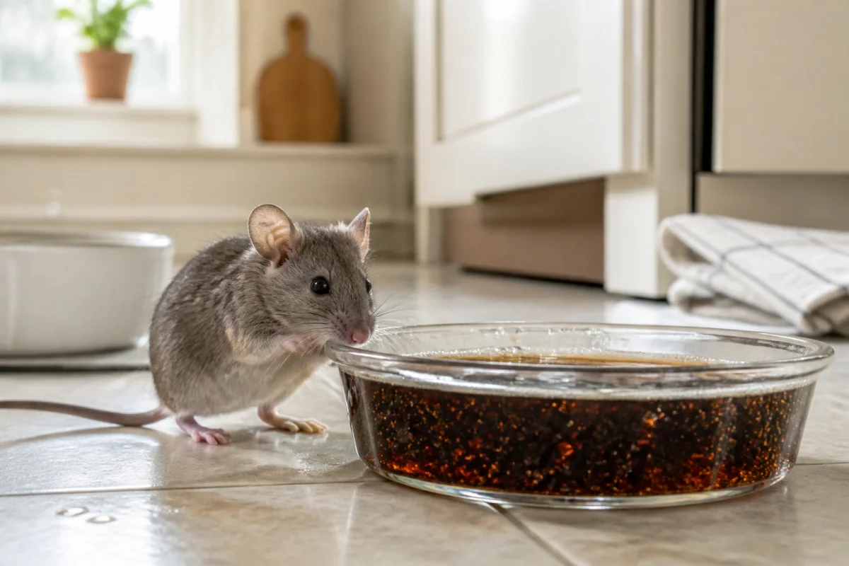tuer souris avec coca