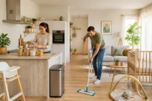 Préparer la maison avant bébé pour un foyer sain et serein