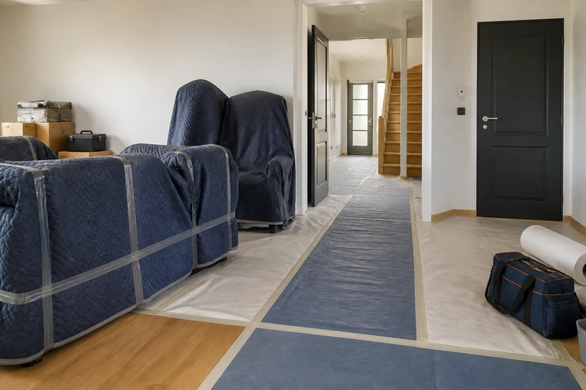 Préparer sa maison avant travaux