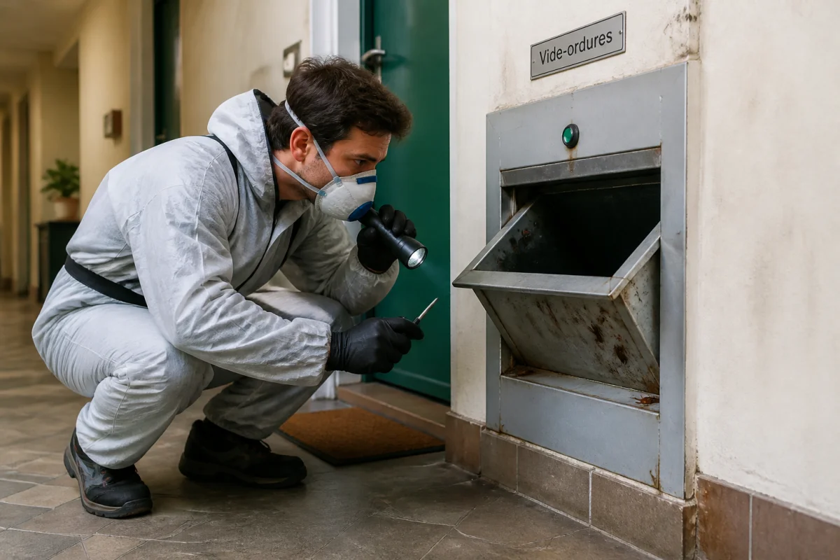 Vide ordure cafard comment traiter durablement une infestation