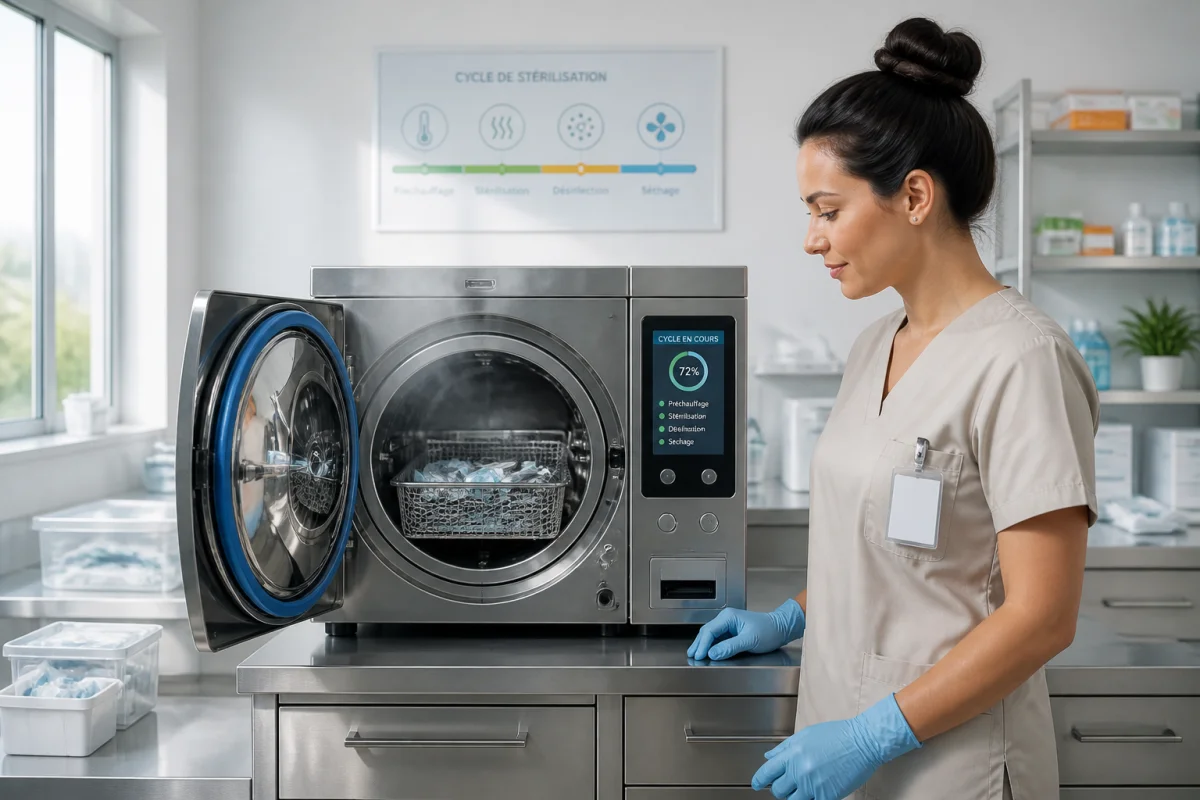 Cycle de stérilisation autoclave guide complet pour bien le maîtriser